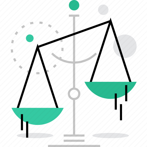 Balance, choise, judgment, justice, law, legislation, scales icon - Download on Iconfinder
