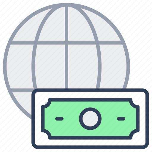 Transaction, transfer, business, banking, international, payment icon - Download on Iconfinder