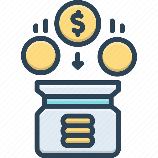 Saving, money, monetary, investment, economic, financial, salary icon - Download on Iconfinder