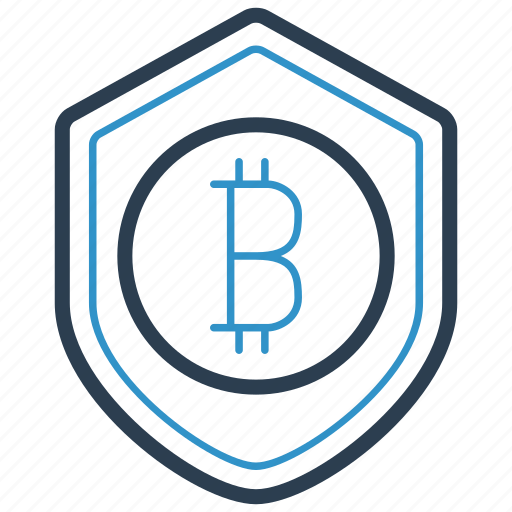 Bitcoin, protection icon - Download on Iconfinder
