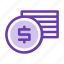bank, coin, credit, finance, financial, money icon 