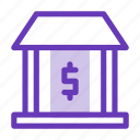 bank, coin, credit, finance, financial, money icon
