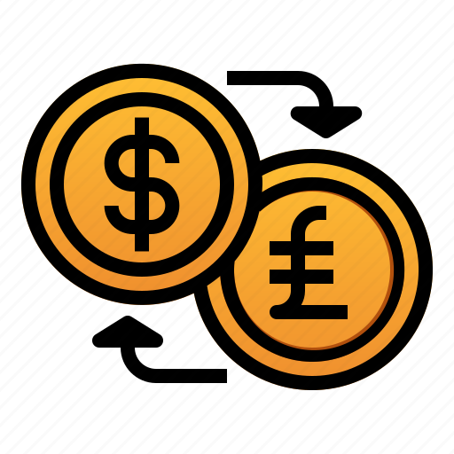 Business, coin, dollar, exchange, finance, money, pound icon - Download on Iconfinder