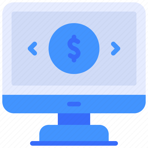 Monitor, money, coin, finance, business icon - Download on Iconfinder