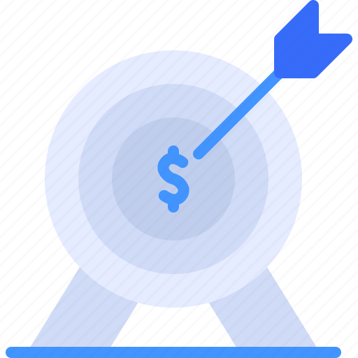 Target, money, finance, goal, arrow icon - Download on Iconfinder