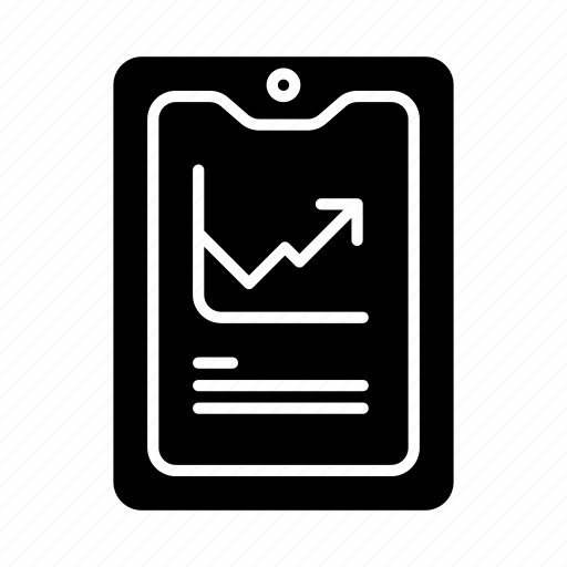 Tablet, report, strategic, plan, data, analytics, growth icon - Download on Iconfinder