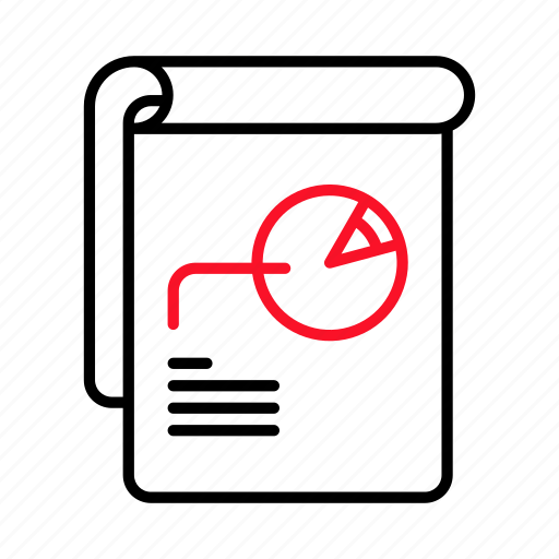 Report, document, analytics, business, pie, chart icon - Download on Iconfinder