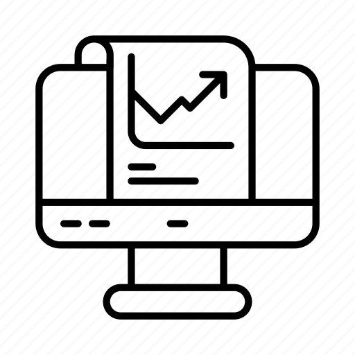 Monitor, report, big, data, analysis, analytics icon - Download on Iconfinder