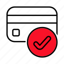 card, approve, credit, payment, check