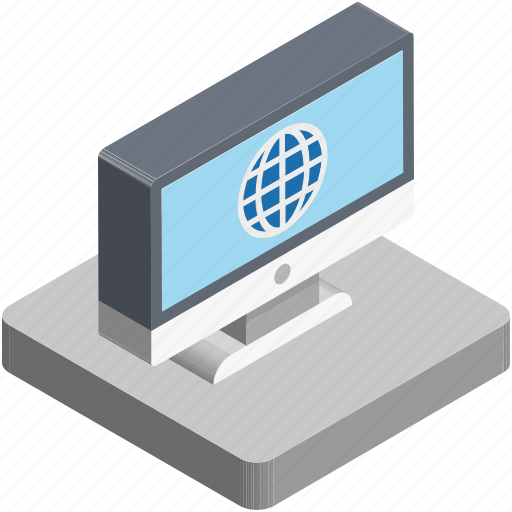 Global, globe, internet, monitor icon - Download on Iconfinder