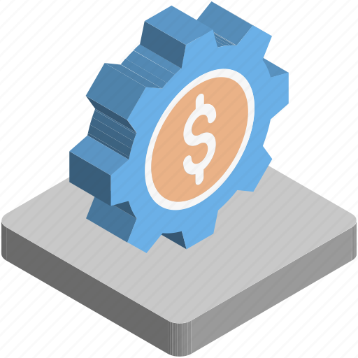 Banking, cog, cogwheels, dollar, investment plan icon - Download on Iconfinder