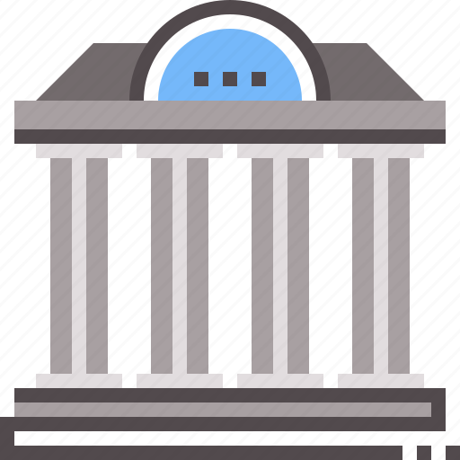 Bank, banking, building icon - Download on Iconfinder