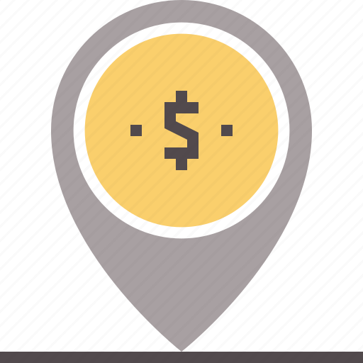 Banking, lend, loan, local, location, money icon - Download on Iconfinder