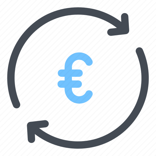 Conversion, currency, euro, exchange, money, rate, finance icon - Download on Iconfinder