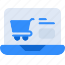 monochrome, online, shop, cart, shopping, ecommerce, laptop