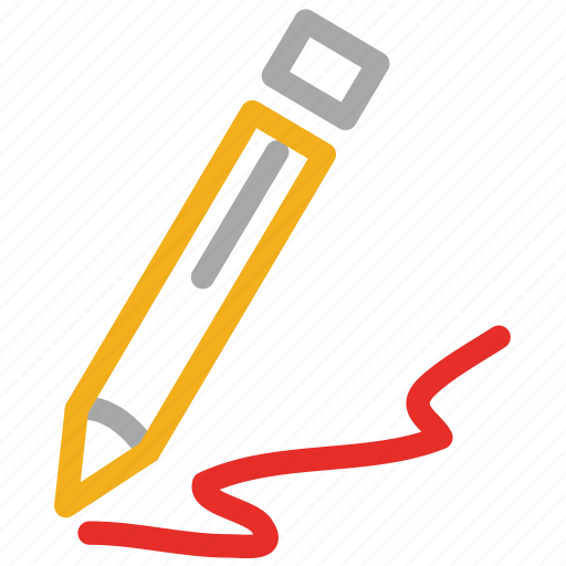 Draw, line, pencil, write icon - Download on Iconfinder