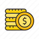 - stacks of coins, wealth, money, currency, financial, finance, business, success