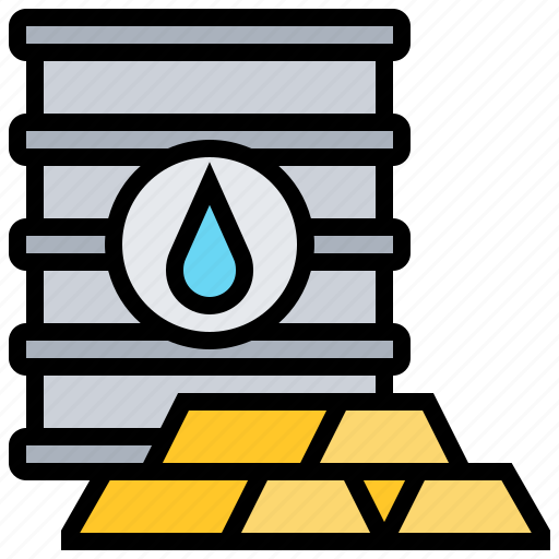 Commodities, crude, gold, oil, resource icon - Download on Iconfinder