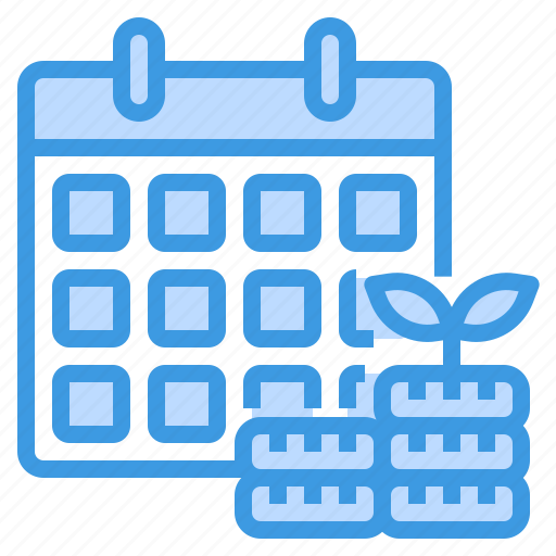 And, calendar, date, money, passive, schedule, time icon - Download on Iconfinder