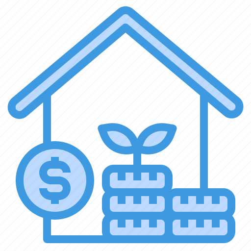 Estate, finance, house, loan, property, real icon - Download on Iconfinder
