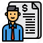 avatar, businessman, financial, hiring, man 