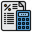 business, calculator, document, financial, tax 