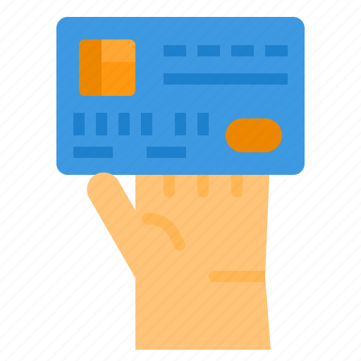 Card, commerce, credit, hand, method, pay, payment icon - Download on Iconfinder