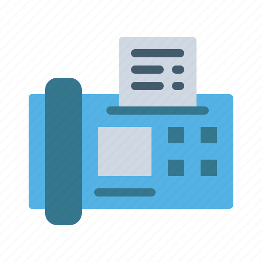 Fax, print, phone, communication, message icon - Download on Iconfinder