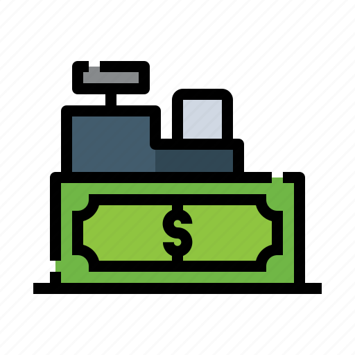 Finance, cashcounter, cashier, cash, counter, money icon - Download on Iconfinder