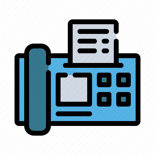 Message, fax, print, communication, phone icon - Download on Iconfinder