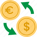 coin, exchange, currency, finance, money, bank, banking, euro, dollar