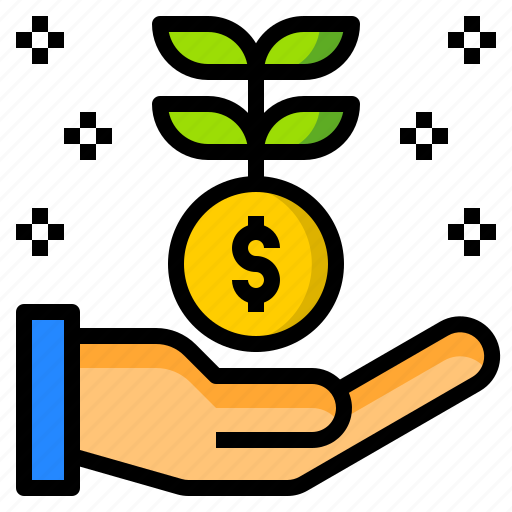 Grow, grown, hand, money, protect icon - Download on Iconfinder