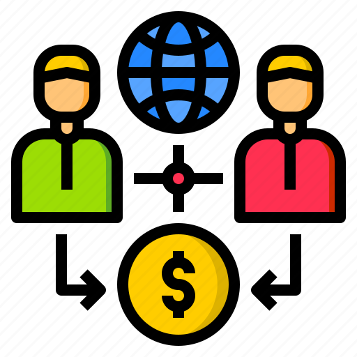 Financial, money, team, teamwork, worldwide icon - Download on Iconfinder