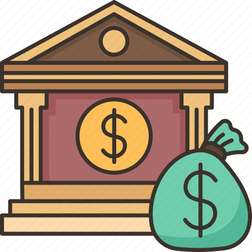 Bank, company, financial, investment, service icon - Download on Iconfinder