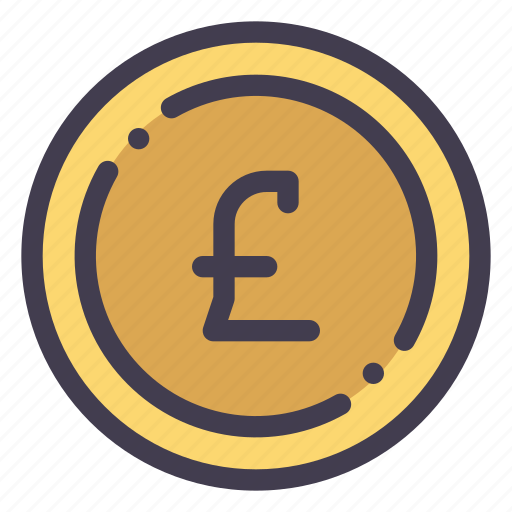 Pound, sterling, currency, money, coin, cash icon - Download on Iconfinder