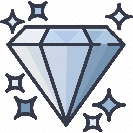 Diamond, gemstone, jewel, jewelry, ring icon - Download on Iconfinder