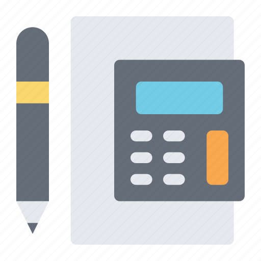 Ledger, calculator, money, accounting, financial icon - Download on Iconfinder