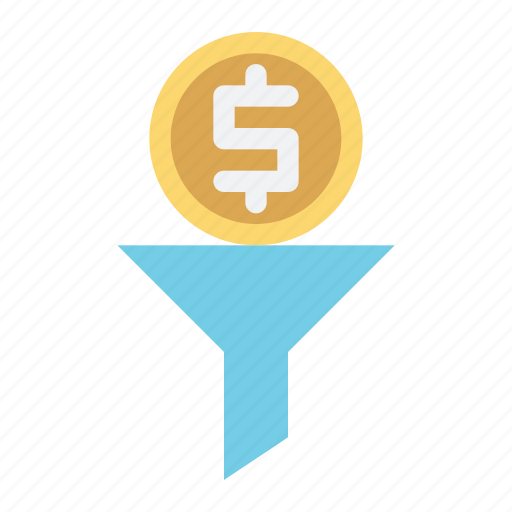 Conversion, money, filter, financial, finance icon - Download on Iconfinder