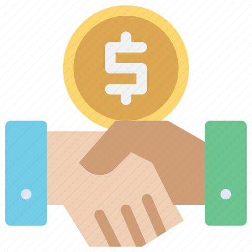 Handshake, deal, financial, money, agreement icon - Download on Iconfinder