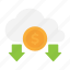 cloud, invest, dollar, weather, forecast, investment 