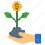 investment, growth, startup, passive, income, money, tree 