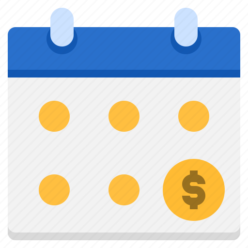 Saving, routine, calendar, money, wealth, target icon - Download on Iconfinder