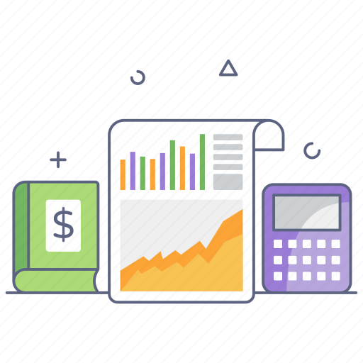 Financial accounts, budget accounting, arithmetic, calculation, financial estimate icon - Download on Iconfinder