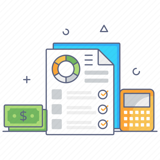 Accounting report, budget report, expenses report, accounting, budget accounting icon - Download on Iconfinder