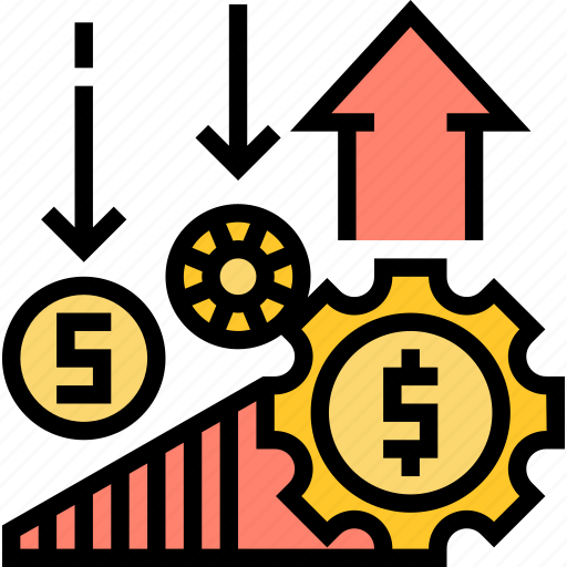 Leverage, investment, strategy, interest, loan icon - Download on Iconfinder