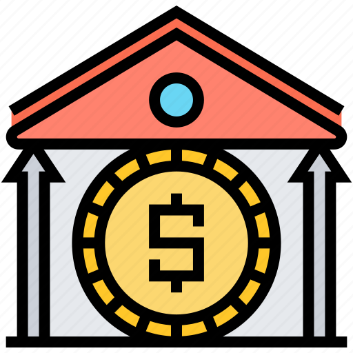 Bank, profits, investment, financial, saving icon - Download on Iconfinder