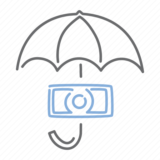 Finance, protect, cash, umbrella icon - Download on Iconfinder