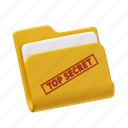 folder, file, secret, archive, document, confidential, protection, safety 