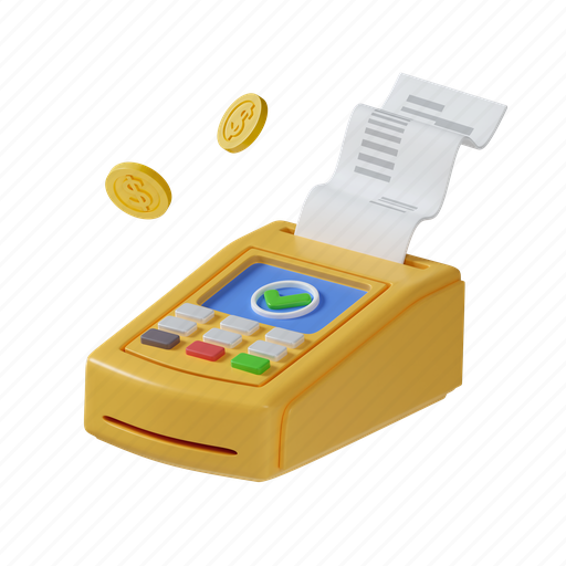 Invoice, three-dimensional, financial, finance, receipt, commerce, check 3D illustration - Download on Iconfinder