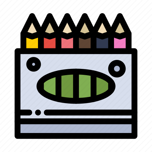 Art, arts, crayons, paint icon - Download on Iconfinder